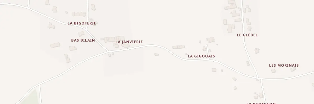 Plan du 6013 La Janvierie à La Chapelle-de-Brain