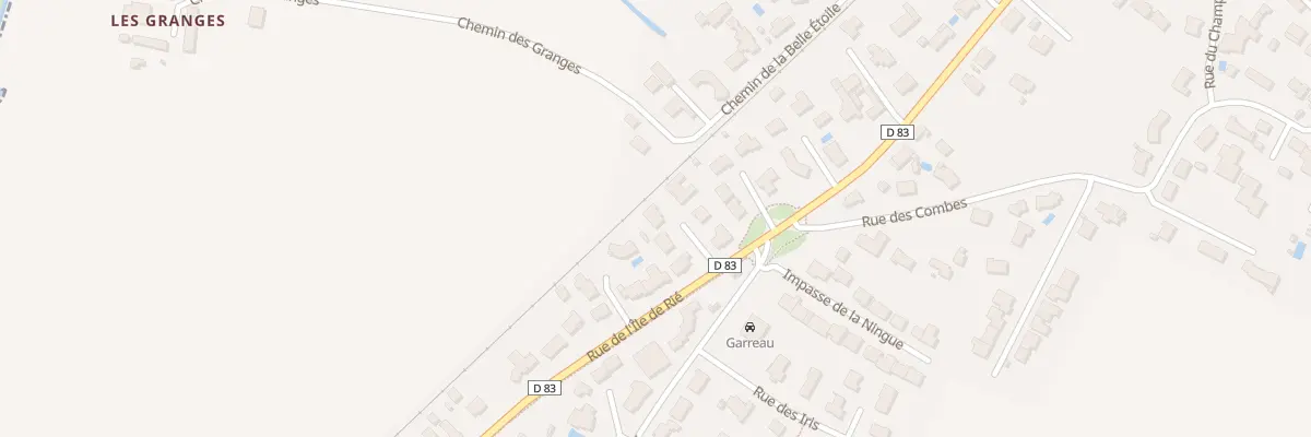 Plan du 56 Rue de l’Ile de Rie à Notre-Dame-de-Riez
