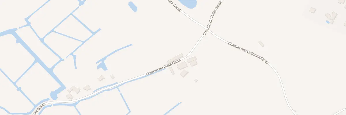 Plan du 34 Che du Puits Garat à Soullans