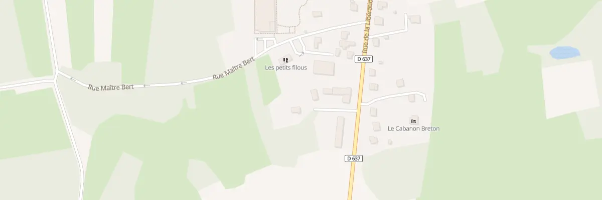 Plan du 70B Rue de la Libération à Mesnil-Roc’h