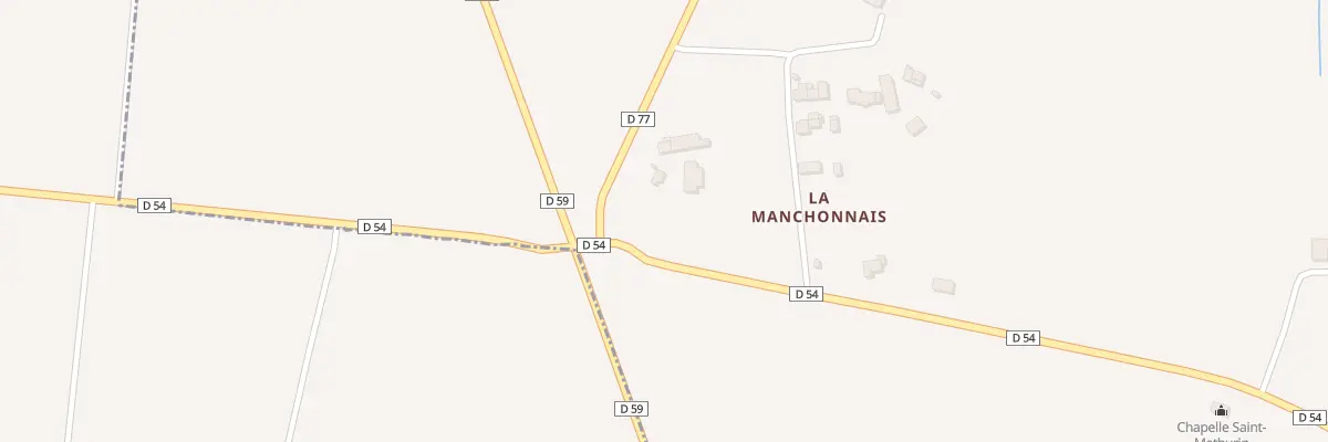 Plan du 5356 La Manchonnais à Saint-Ganton