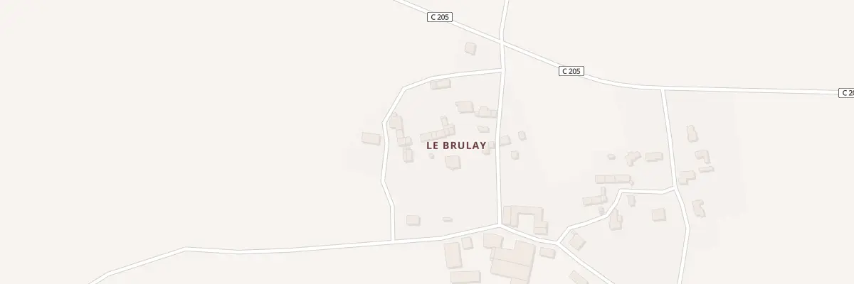 Plan du 46 Le Brulay à La Chapelle-Bouëxic
