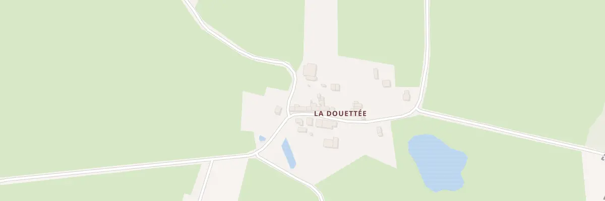 Plan du 3 La Douettee à Quilly