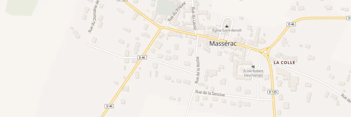 Plan du 5 Rue du Clos Mion à Massérac