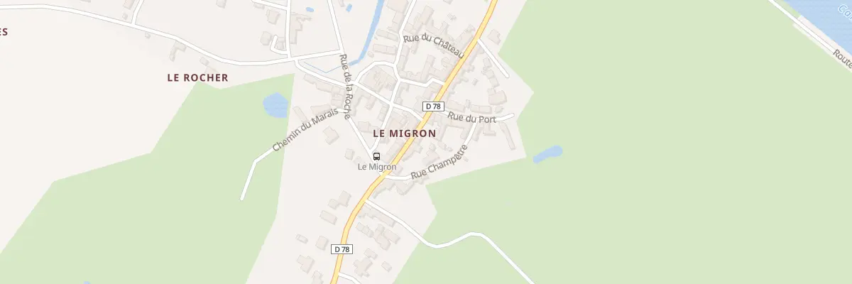 Plan du 6 Grande Rue à Frossay