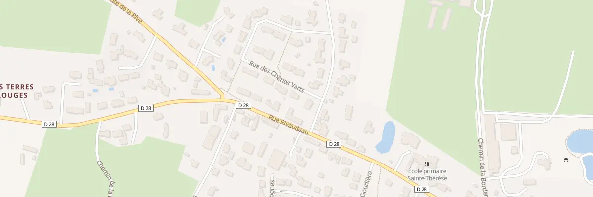 Plan du 1 Rue des chênes verts à Châteauneuf