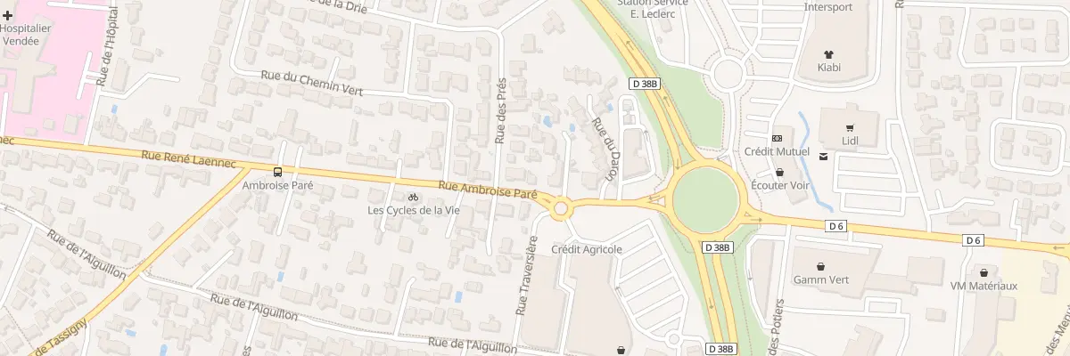Plan du 35 Rue ambroise paré à Saint-Gilles-Croix-de-Vie