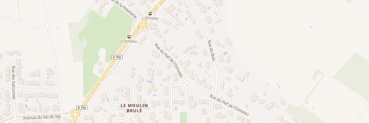 Plan du 9 Rue du fief de l’ormeau au Fenouiller