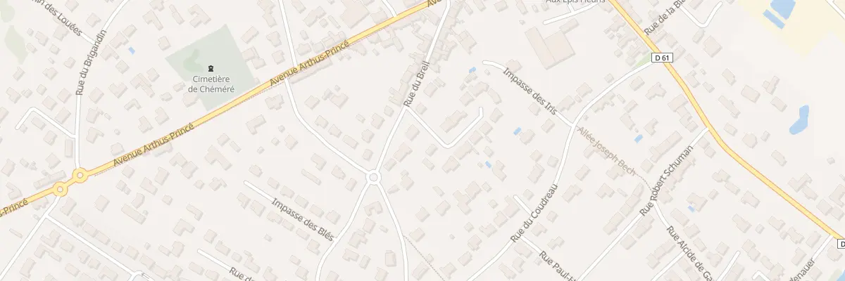 Plan du 23 Rue du Breil à Chaumes-en-Retz