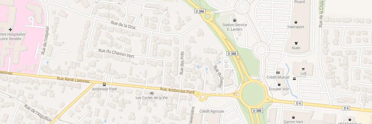Plan du 8B Rue des prés à Saint-Gilles-Croix-de-Vie