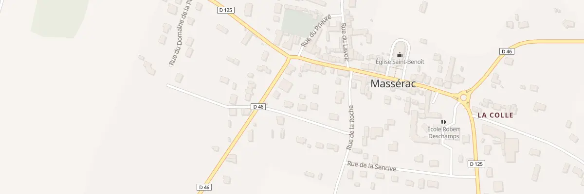 Plan du 1 Rue du Clos Mion à Massérac