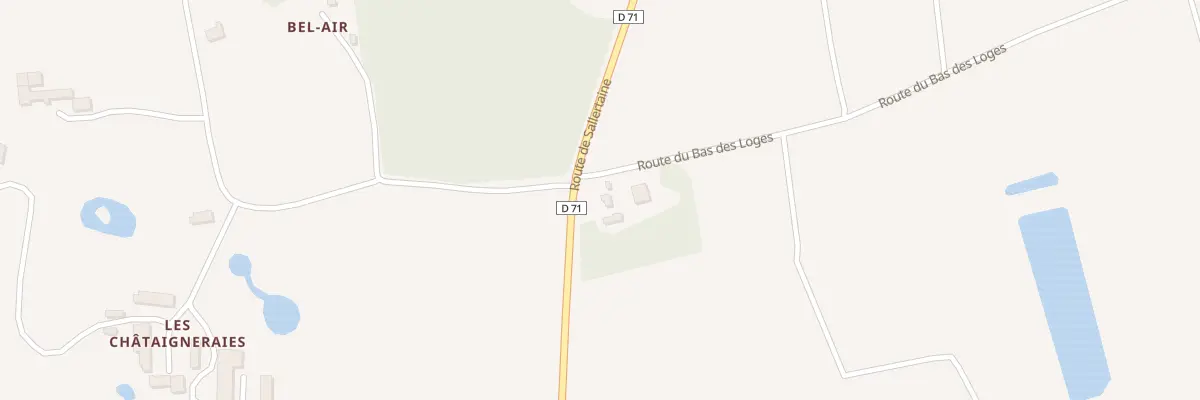 Plan du 25 Rte de Sallertaine à Châteauneuf