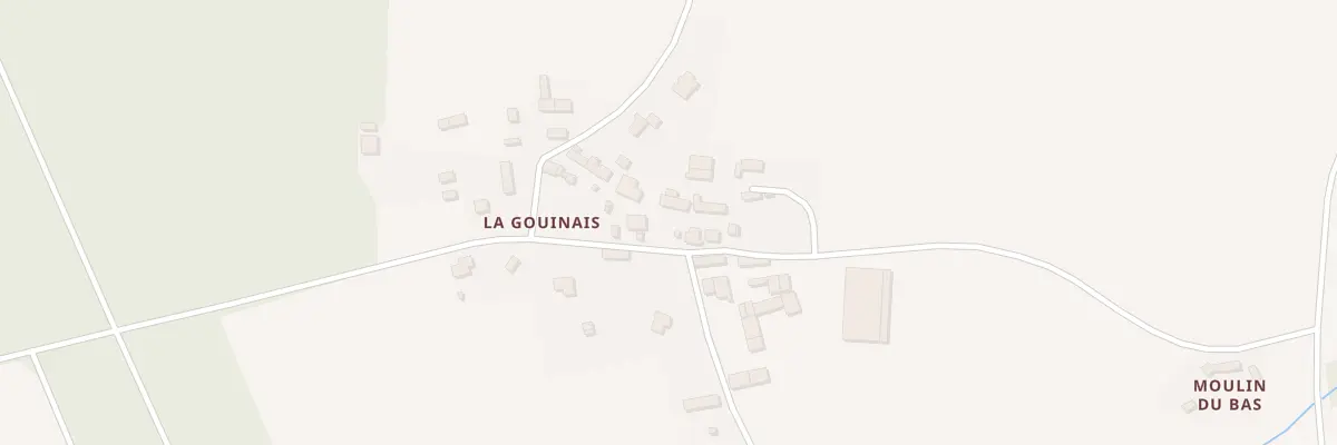 Plan du 25 La Gouinais à Saint-Thual