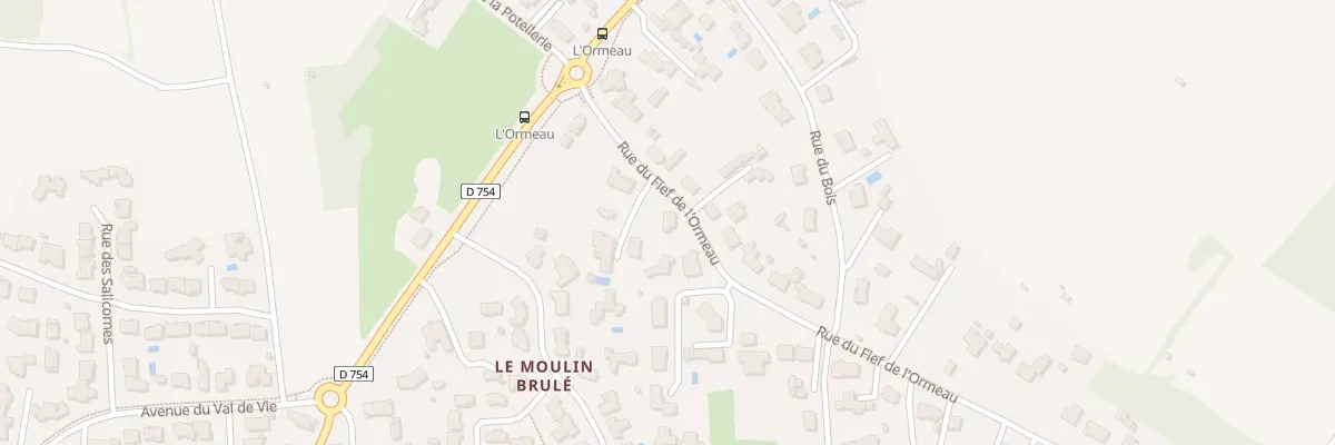 Plan du 8 Rue du fief de l’ormeau au Fenouiller