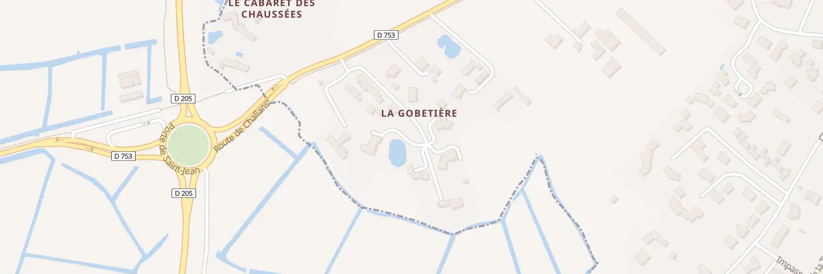 Plan du 10 Imp de la Gobetière à Challans