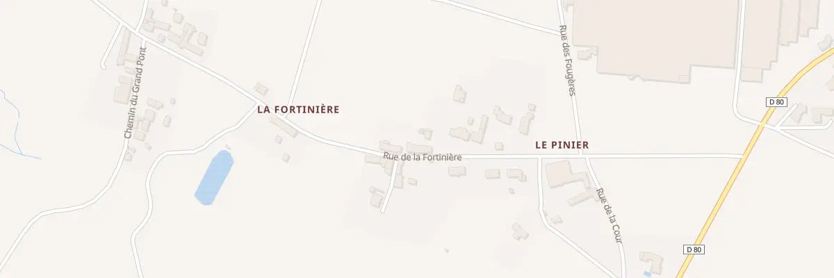 Plan du 7 Rue de la Fortinière à Villeneuve-en-Retz