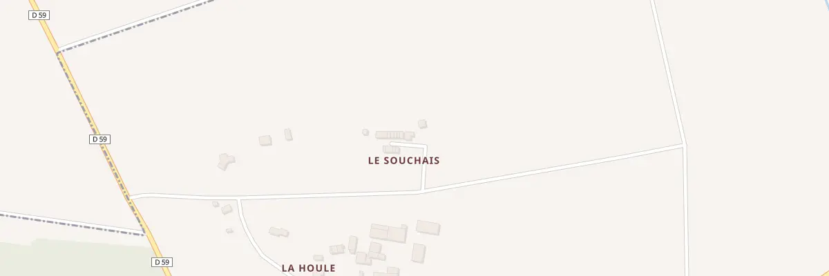 Plan du 5263 Le Souchais à Saint-Ganton