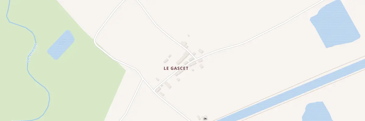 Plan du 6 Le Gascet à Trévérien