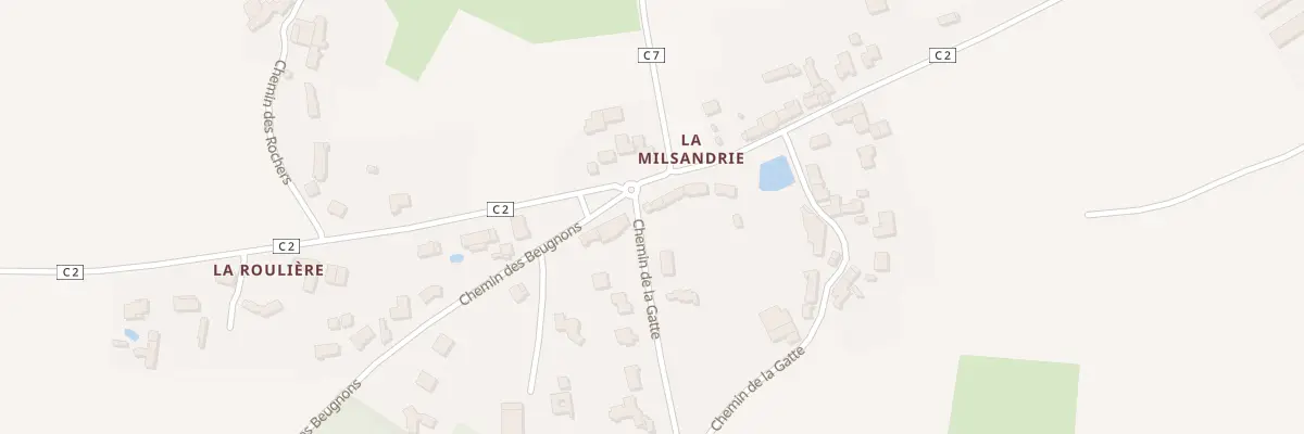 Plan du 16 Che de la Gatte à Saint-Hilaire-de-Chaléons