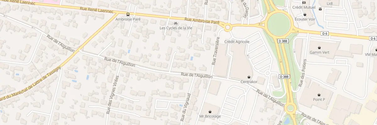 Plan du 71 Rue de l’aiguillon à Saint-Gilles-Croix-de-Vie