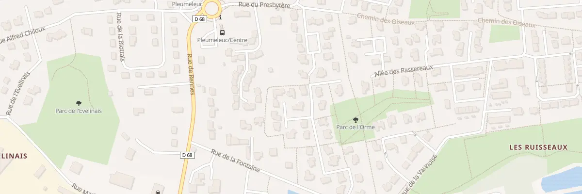 Plan du 27 Rue du Moulin à Pleumeleuc