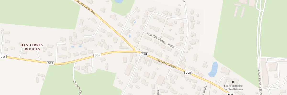 Plan du 44 Rue rivaudeau à Châteauneuf