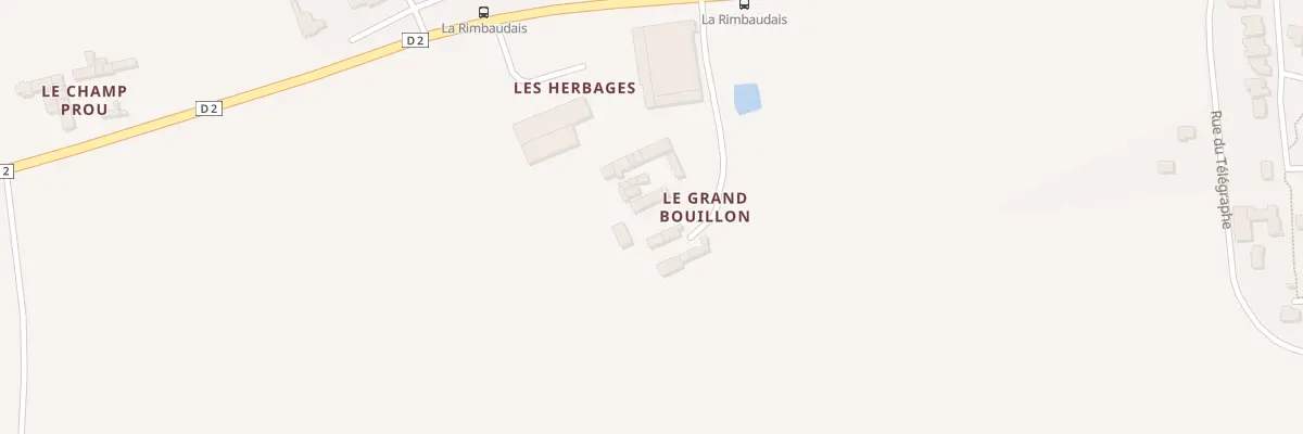 Plan du 5337 Le Grand Bouillon à Saint-Méloir-des-Ondes
