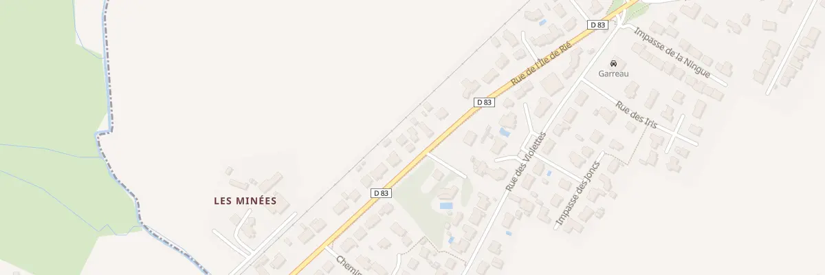 Plan du 84 Rue de l’Ile de Rie à Notre-Dame-de-Riez