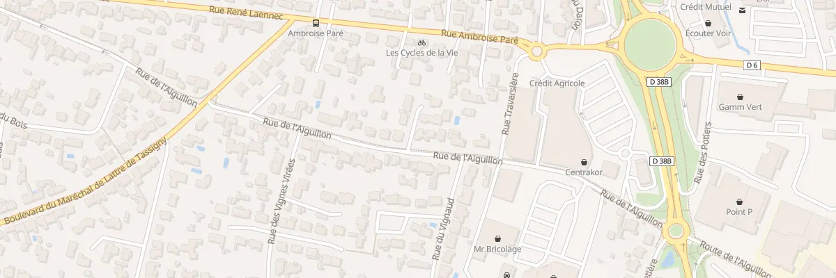 Plan du 67 Rue de l’aiguillon à Saint-Gilles-Croix-de-Vie