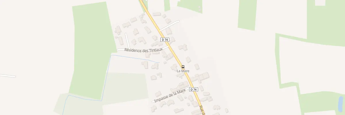 Plan du 5051 La Mare à Saint-Coulomb