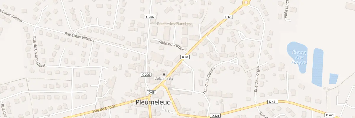 Plan du 5B Rue de Romillé à Pleumeleuc