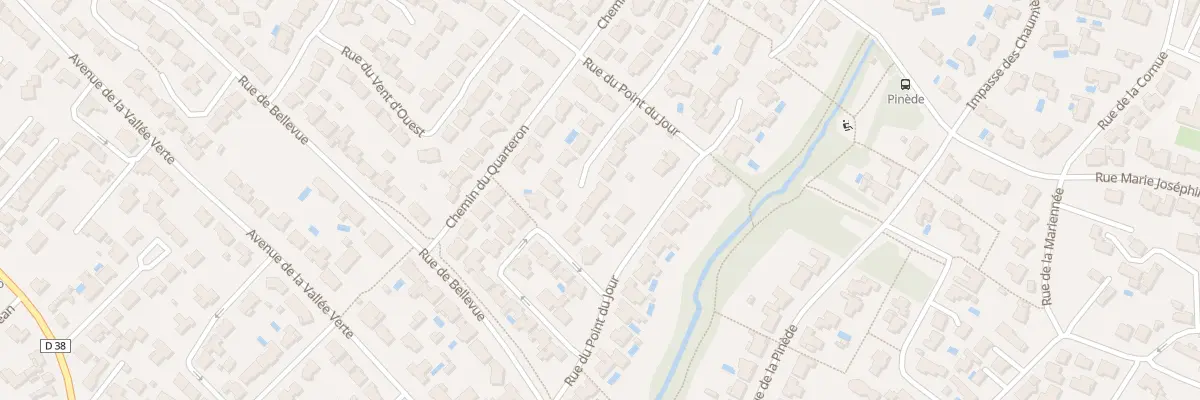 Plan du 25 Rue du champ cabaret à Saint-Gilles-Croix-de-Vie