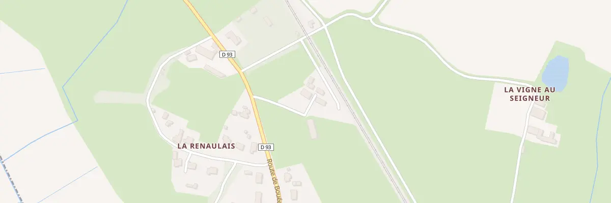 Plan du 15 Rte de Bouée à Savenay