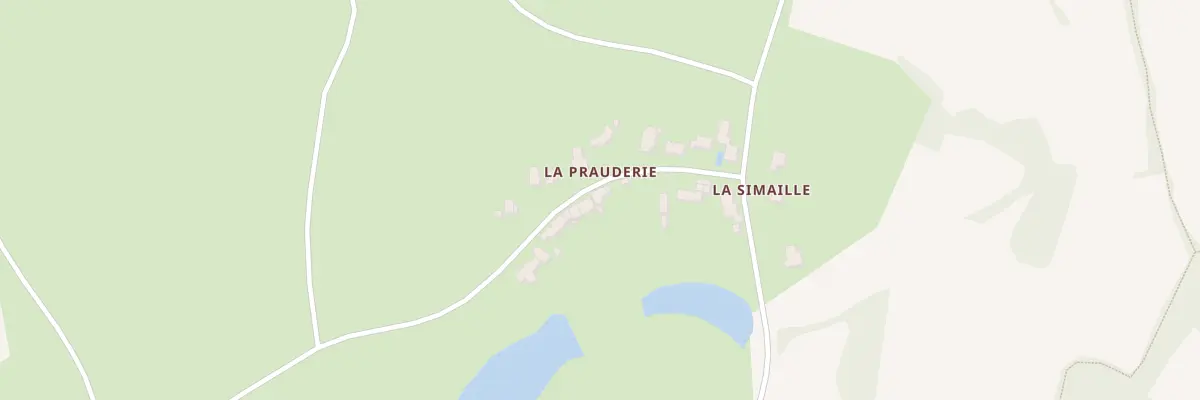 Plan du 10 La Prauderie à Vue