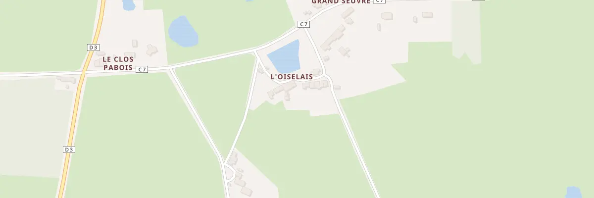 Plan du 4 L’Oiselais à Quilly