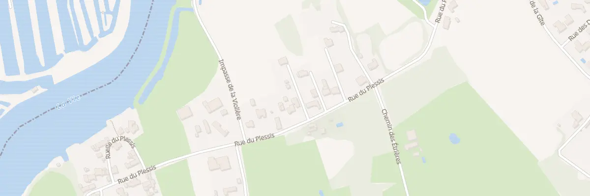 Plan du 9001 Rue du plessis au Fenouiller