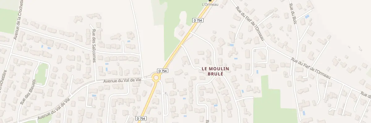 Plan du 59 Rue de nantes au Fenouiller
