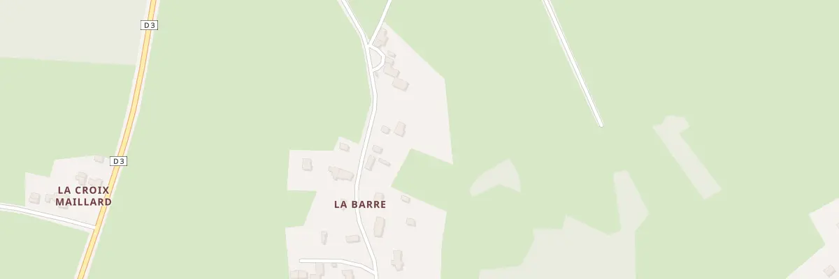 Plan du 5 La Barre à Quilly