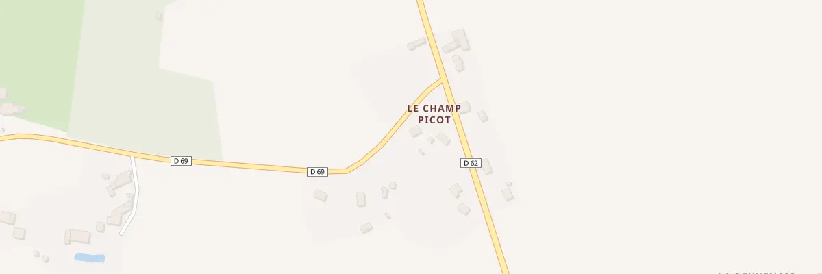 Plan du 5665 Le Champ Picot à Talensac