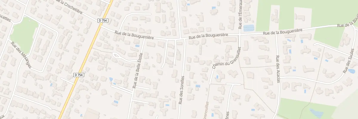 Plan du 18 Rue des sorelles au Fenouiller