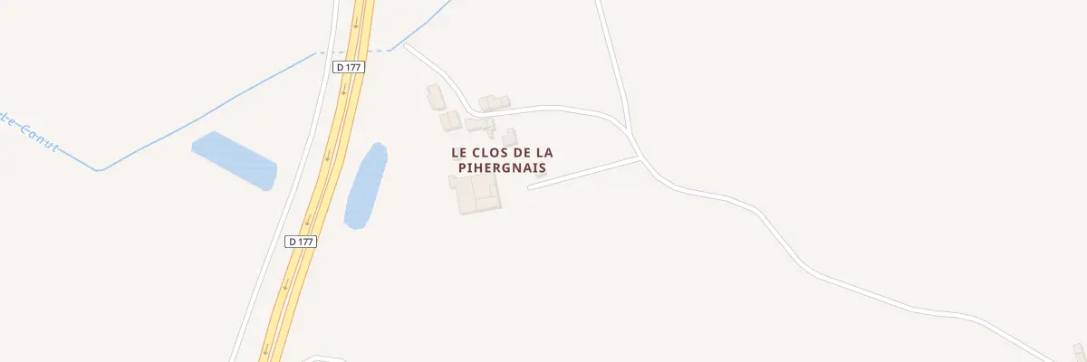 Plan du 6536 Le Clos de la Pihergnais à Pipriac