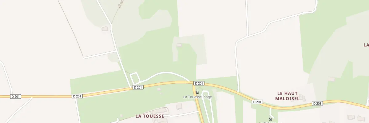 Plan du 5728 La Touesse à Saint-Coulomb