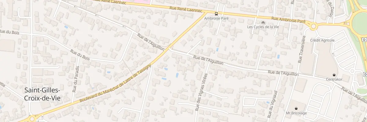 Plan du 48 Rue de l’aiguillon à Saint-Gilles-Croix-de-Vie