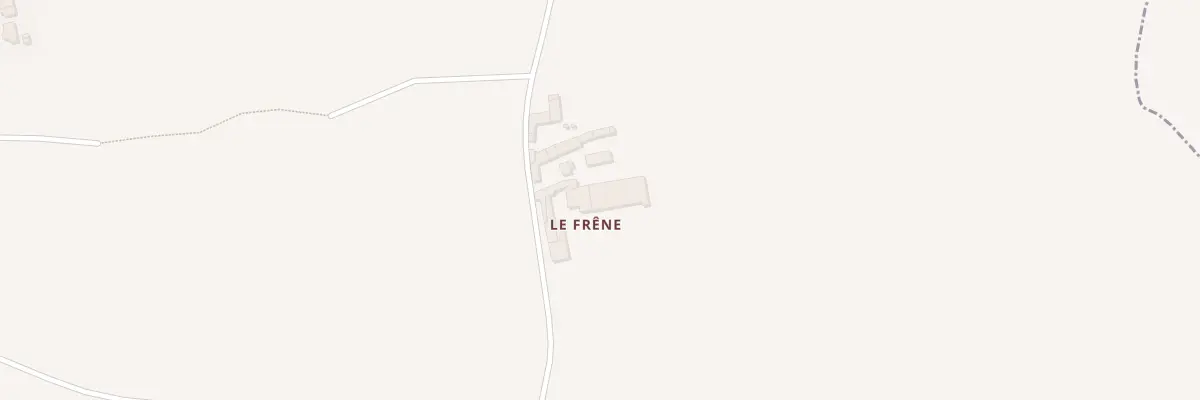 Plan du 5167 Le Frene à Miniac-sous-Bécherel