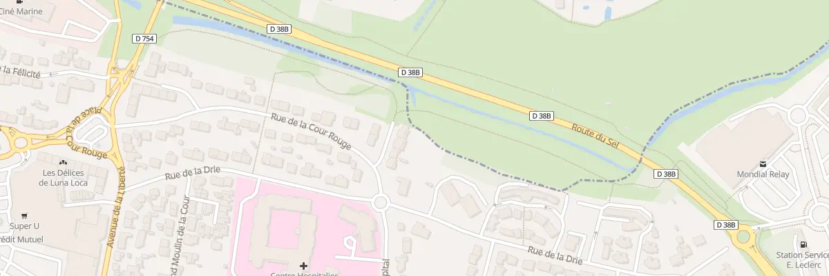 Plan du 24 Rue de l’hôpital à Saint-Gilles-Croix-de-Vie