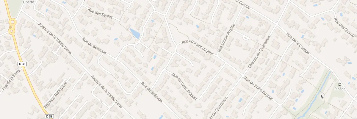 Plan du 12 Rue du point du jour à Saint-Gilles-Croix-de-Vie