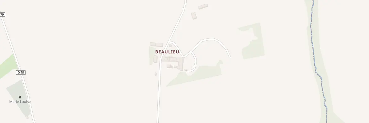 Plan du 18 Beaulieu à Plesder