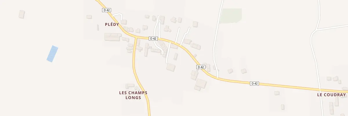 Plan du 46 Plédy à La Chapelle-Bouëxic