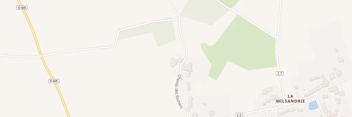 Plan du 8 Che des Rochers à Saint-Hilaire-de-Chaléons