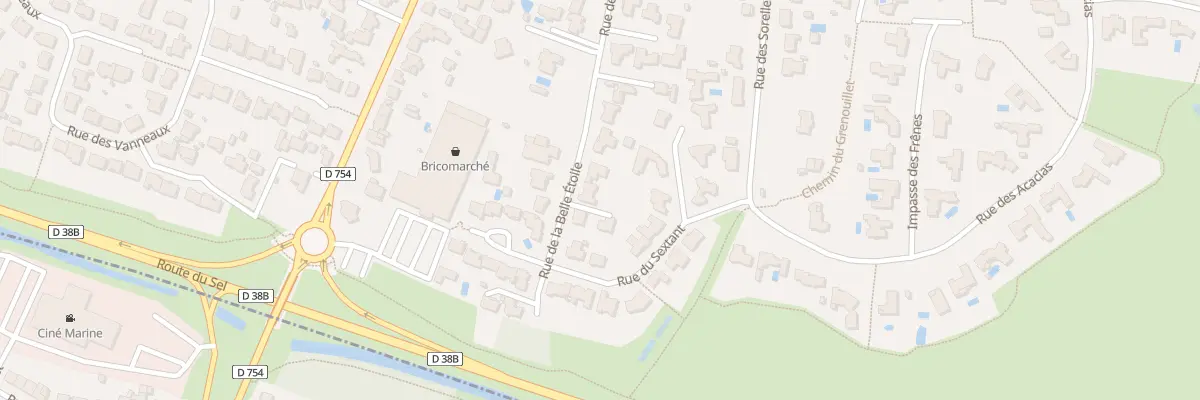 Plan du 27 Rue de la belle étoile au Fenouiller